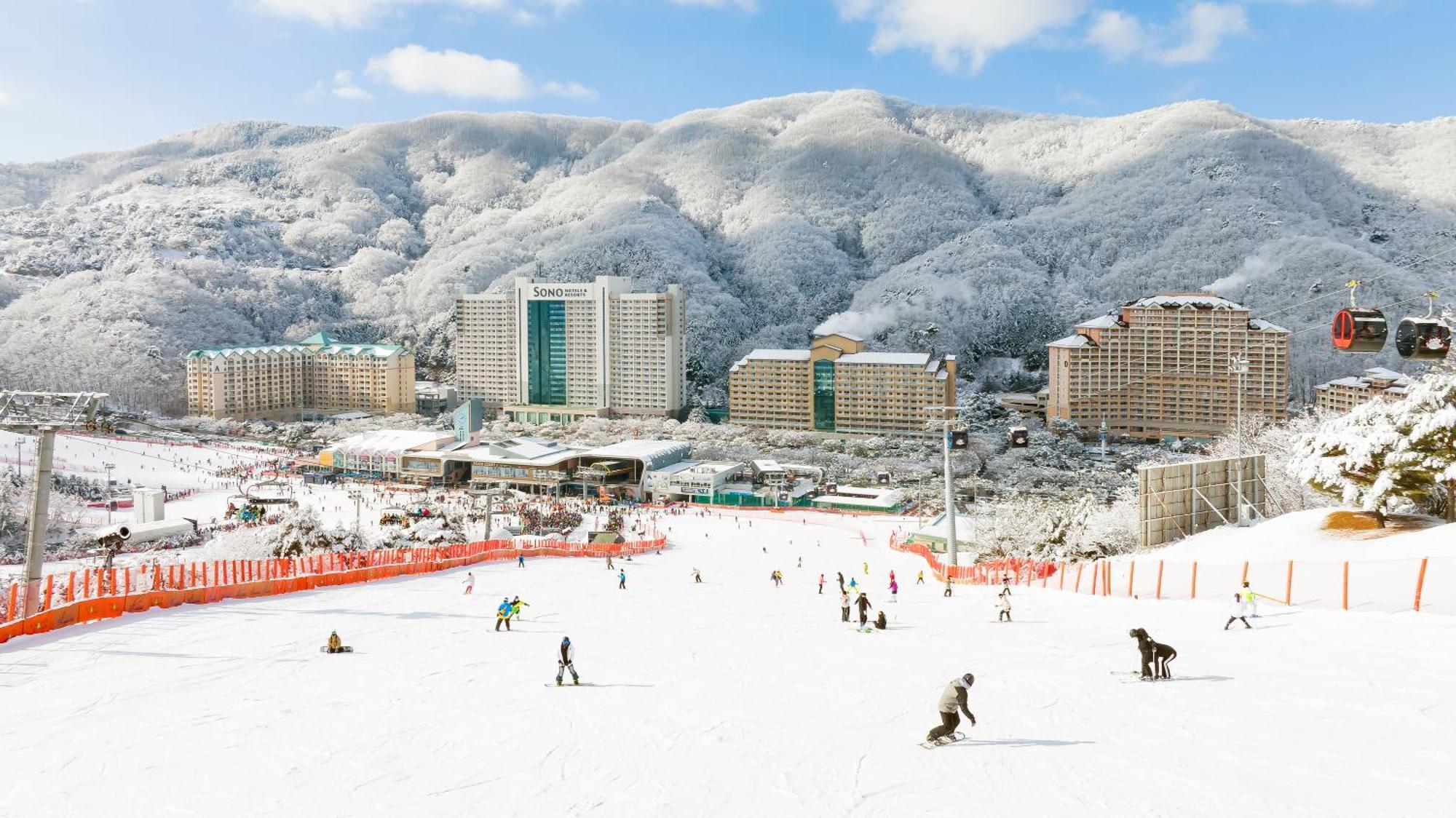 Hotel Sono Calm Vivaldipark Hongcheon Esterno foto